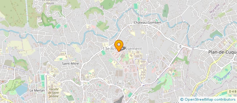 localisation de l'entreprise DUALSUN ACADEMIE  MARSEILLE
