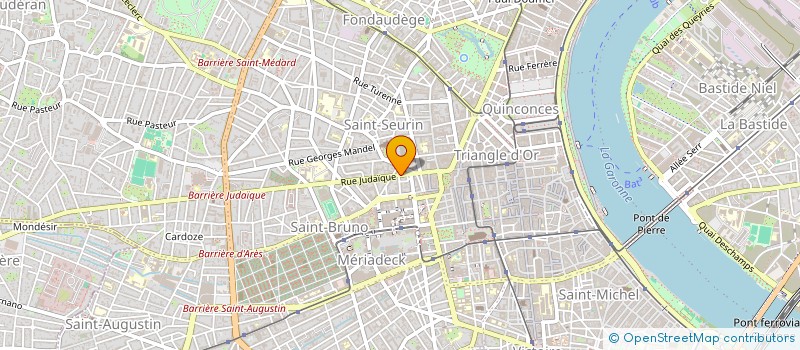 localisation de l'entreprise DUALYPULP  BORDEAUX