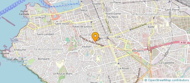 localisation de l'entreprise DUARCHE à MARSEILLE