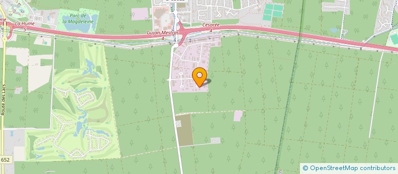 localisation de l'entreprise DUARTE à GUJAN-MESTRAS