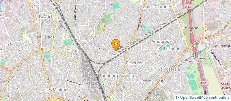 localisation de l'entreprise DUARTE DALLAGE  TOULOUSE