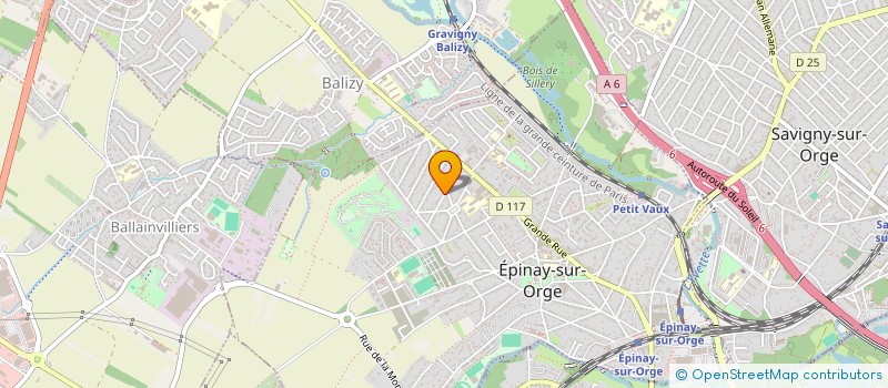 localisation de l'entreprise DUARTE HOLDING  EPINAY-SUR-ORGE