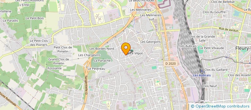 localisation de l'entreprise DUARTE RENOVATION à SARAN