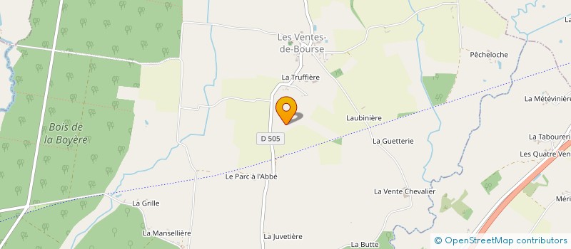 localisation de l'entreprise DUATHLON LES VENTES DE BOURSE à LES VENTES-DE-BOURSE