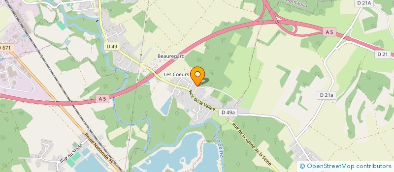 localisation de l'entreprise DUAULT CHRISTOPHER  VERRIERES