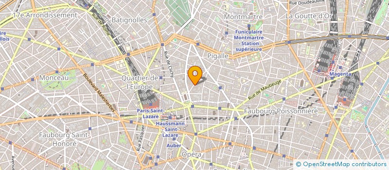 localisation de l'entreprise DUB DE M  PARIS