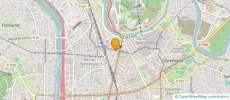 localisation de l'entreprise DUB'S PATRIMO à GRENOBLE