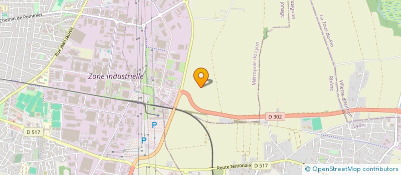 localisation de l'entreprise DUBA  PUSIGNAN