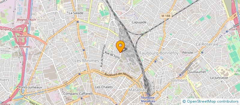 localisation de l'entreprise DUBAGIEL à TOULOUSE