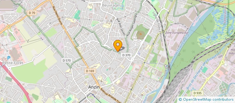 localisation de l'entreprise DUBAI EVEN'T  ANZIN