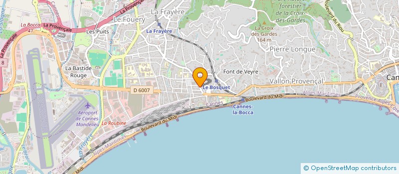 localisation de l'entreprise DUBAI STORE à CANNES