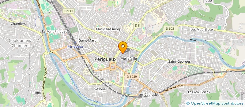 localisation de l'entreprise DUBAIL NADIA  PERIGUEUX