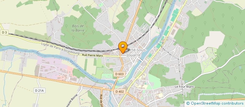 localisation de l'entreprise DUBAJIC LM à LA FERTE-SOUS-JOUARRE