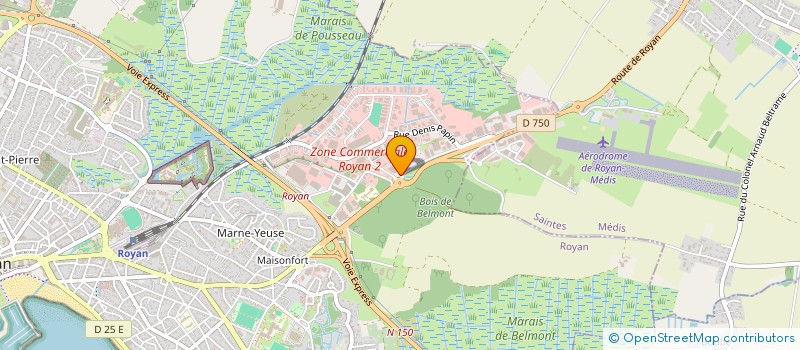 localisation de l'entreprise DUBAPO  ROYAN