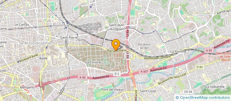 localisation de l'entreprise DUBARA à MARSEILLE
