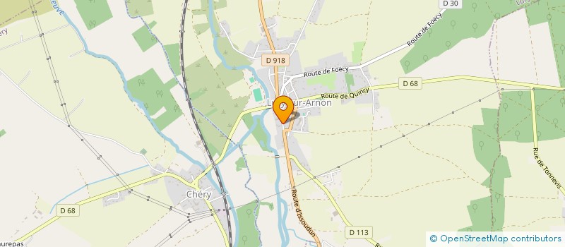 localisation de l'entreprise DUBAUTOME  LURY-SUR-ARNON