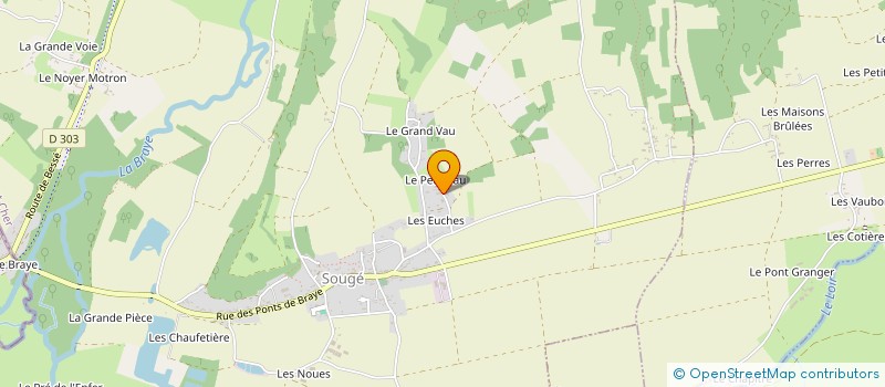 localisation de l'entreprise DUBAYLE-MOREAU  SOUGE