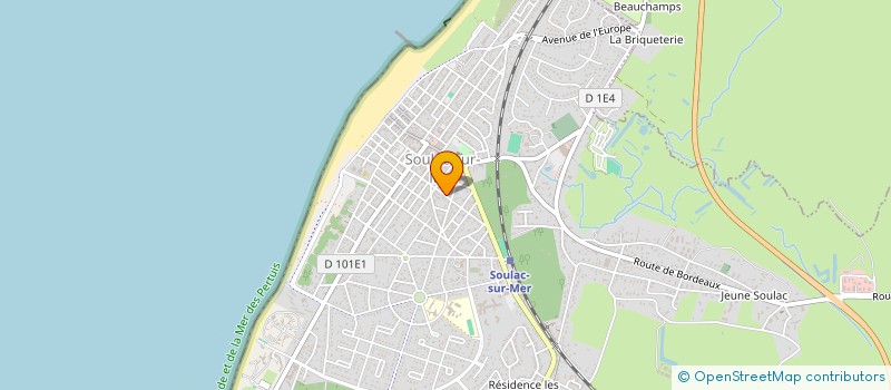 localisation de l'entreprise DUBBEN  SOULAC-SUR-MER