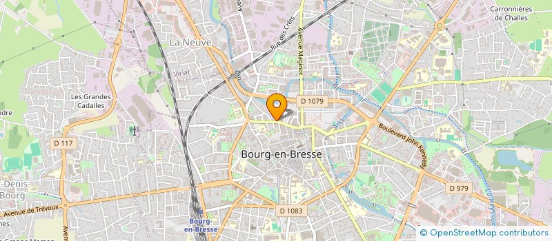 localisation de l'entreprise DUBEFI à BOURG-EN-BRESSE