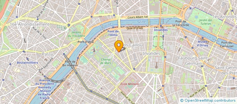 localisation de l'entreprise DUBERNET BORDEAUX à PARIS