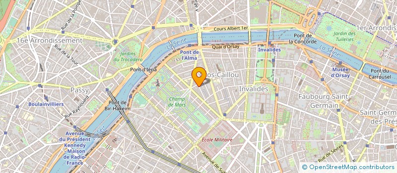 localisation de l'entreprise DUBERNET FOIE GRAS à PARIS