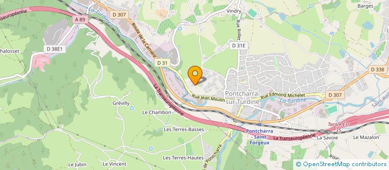 localisation de l'entreprise DUBESSY JULIEN  SAINT-FORGEUX