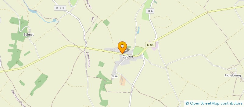 localisation de l'entreprise DUBIEF  SEMENTRON