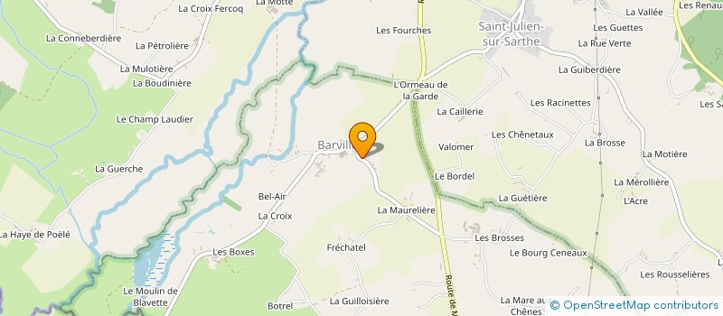 localisation de l'entreprise DUBIEF SERVICES A LA PERSONNE SARL à BARVILLE