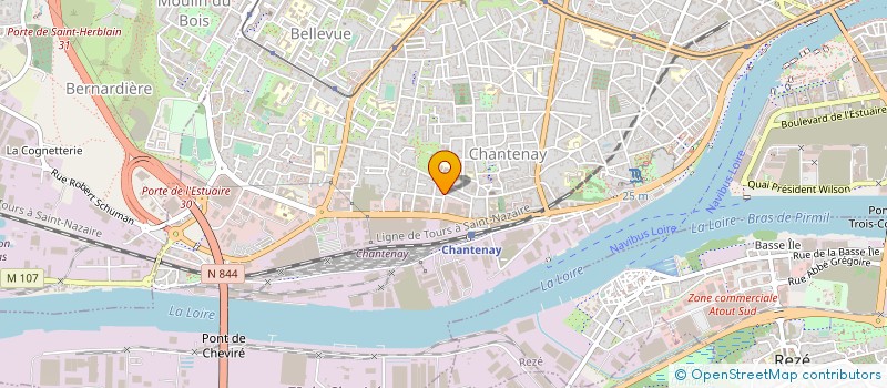 localisation de l'entreprise DUBIGEON EURL à NANTES