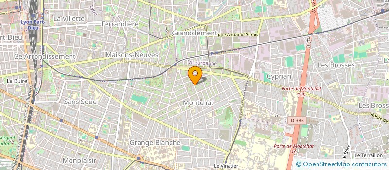 localisation de l'entreprise DUBIMMO  LYON