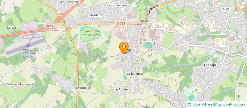 localisation de l'entreprise DUBLE MENUISERIE XAVIER à VAL-D'ARGUENON