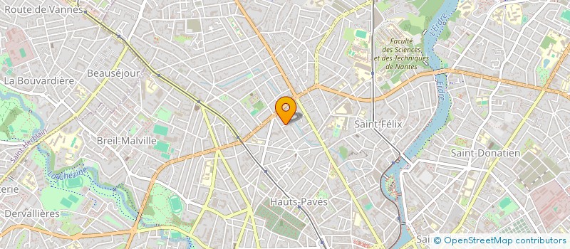 localisation de l'entreprise DUBLIN à NANTES