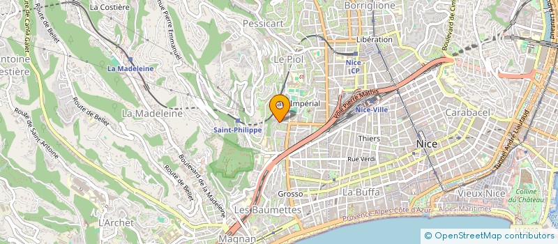 localisation de l'entreprise DUBMER  NICE