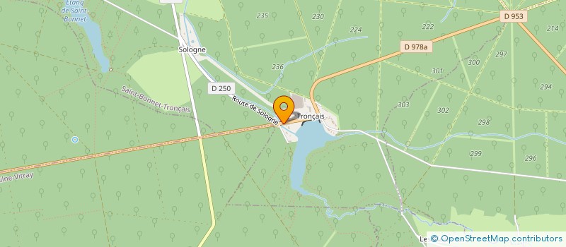 localisation de l'entreprise DUBO  SAINT-BONNET-TRONCAIS