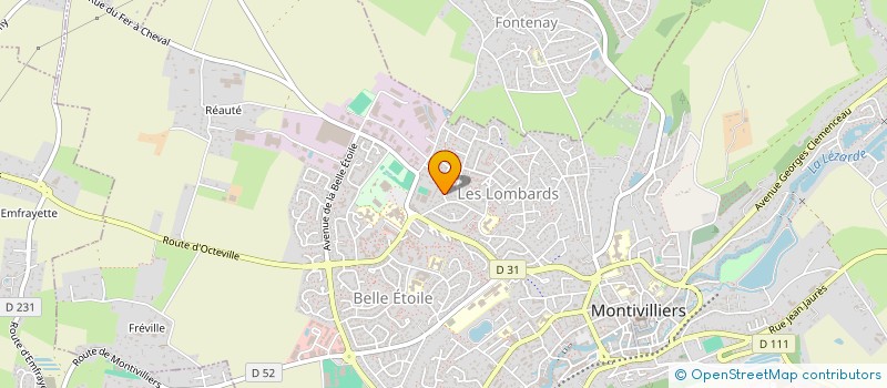 localisation de l'entreprise DUBOC  MONTIVILLIERS