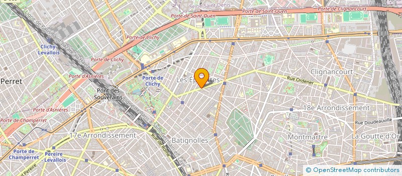 localisation de l'entreprise DUBOCLOU  PARIS 17