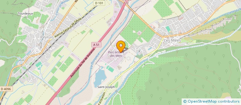 localisation de l'entreprise DUBOFRUIT à LES MEES