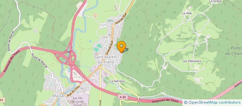 localisation de l'entreprise DUBOIS  SAINT-MARTIN-DU-FRENE