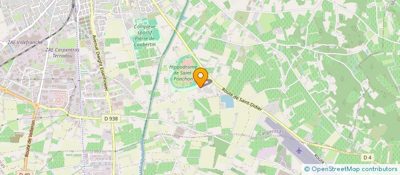 localisation de l'entreprise DUBOIS-ATHENOR  CARPENTRAS