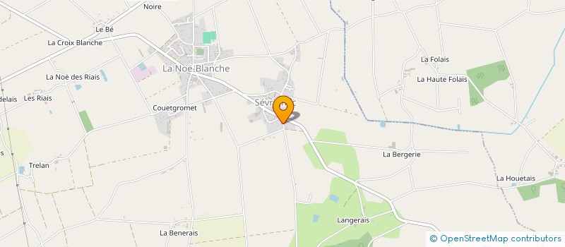 localisation de l'entreprise DUBOIS BRIAND BSL  LA NOE-BLANCHE