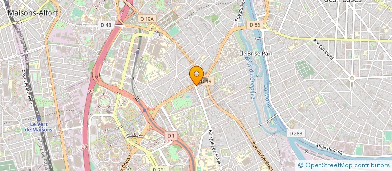 localisation de l'entreprise DUBOIS CONCEPT à CRETEIL