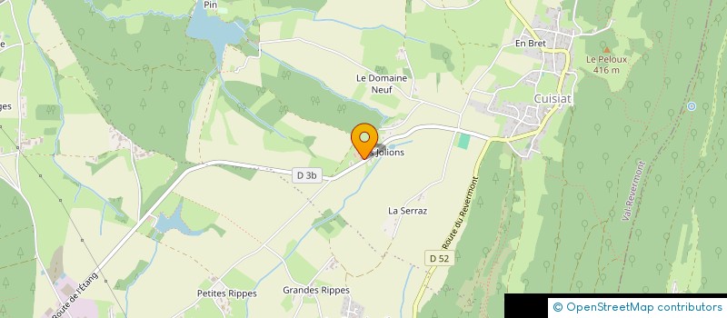 localisation de l'entreprise DUBOIS CONCEPTION à VAL-REVERMONT