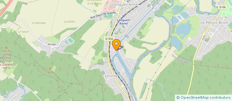 localisation de l'entreprise DUBOIS DANIEL ET BERNARD à LONGUEIL-ANNEL