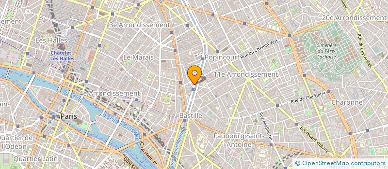 localisation de l'entreprise DUBOIS                        ELIE  PARIS