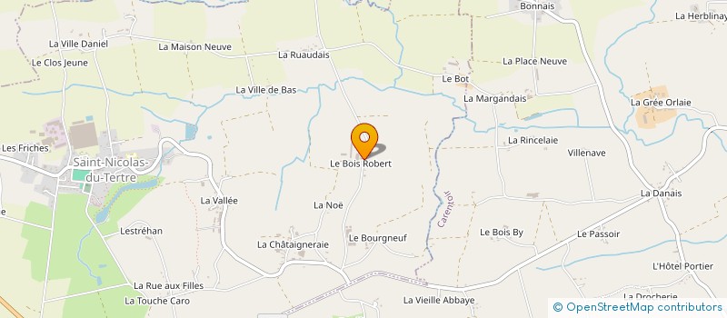 localisation de l'entreprise DUBOIS ENVIRONNEMENT à SAINT-NICOLAS-DU-TERTRE