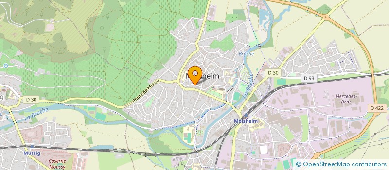 localisation de l'entreprise DUBOIS- EXPERT- CONSEIL  MOLSHEIM