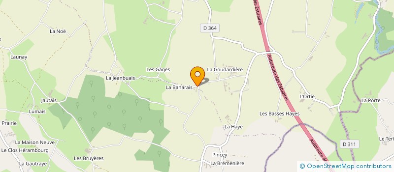 localisation de l'entreprise DUBOIS FREDERIC  SAINT-JAMES