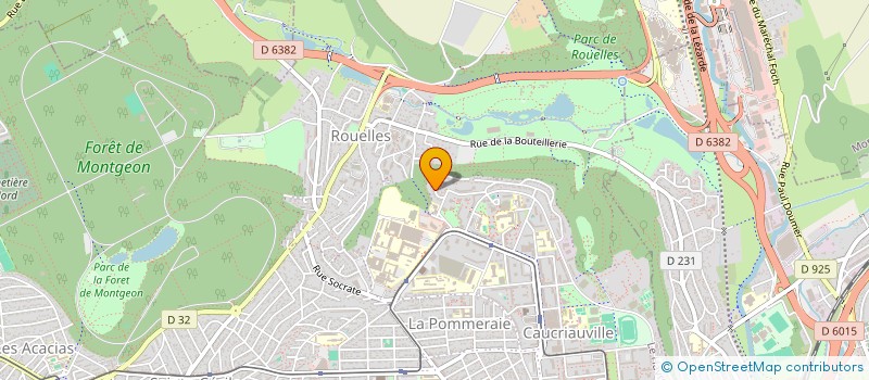 localisation de l'entreprise DUBOIS-HAMEURY  LE HAVRE