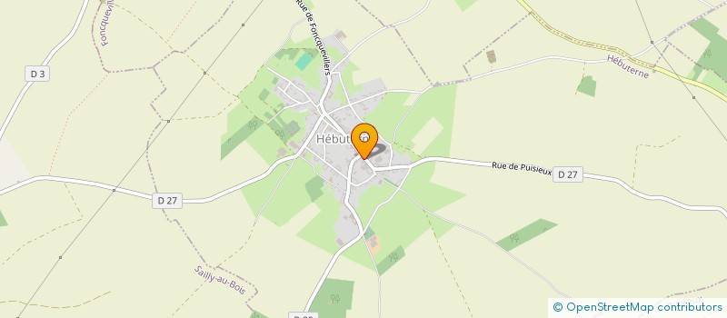 localisation de l'entreprise DUBOIS HENNION  HEBUTERNE