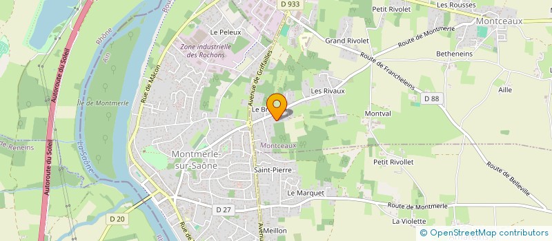 localisation de l'entreprise DUBOIS HINSCHBERGER  MONTCEAUX